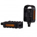 Педаль MIXIEER KIDS MX-P619, пласт., чёрный, ось 4S, 85х65мм, Резьба 1/2 дюйма