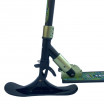 Самокат-снегокат 2в1 TT COMFORT 145-lux 2022г. black/green