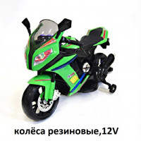 Электромотоцикл детский M111ММ зелен Колеса: каучук  99*41*65