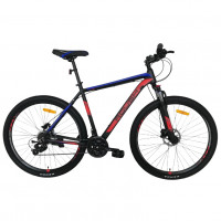 Горный велосипед Roush 29HD210 AL PRO-4 (21) синий / красный (ГИДРАВЛИКА АЛЮМИНИЙ)
