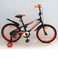 Велосипед 18 Nameless Sport, чёрный/оранжевый