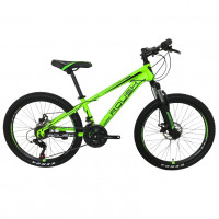 Горный велосипед 24 Roush 24MD200-3 зелёный матовый