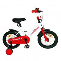 Велосипед 12 Nameless GALAXY, белый/красный 2023