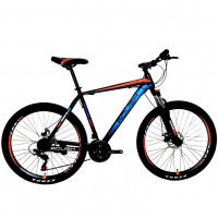 Велосипед 27,5 Roush 27MD210-1 синий/оранжевый матовый