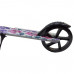 Самокат  SCOOTER  TJ-200 Граффити бело-розовые цветы (колёса 200мм) (6)
