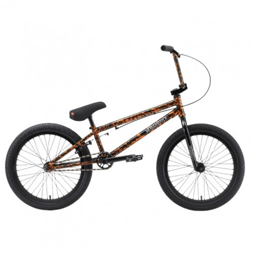 Велосипед трюковой 20 TT Grasshoper оранжево-чёрный 2022