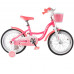 Велосипед 16 TT Merlin розовый (АЛЮМИНИЙ-облегчённая рама)