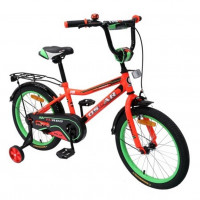 Велосипед 18 OSCAR TURBO красный/зелёный   АКЦИЯ!!!