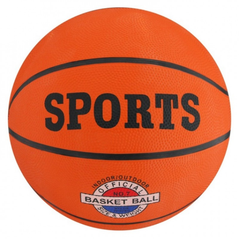 Мяч  баскетбольный размер 7, 520г, 25619-118а