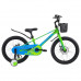 Велосипед 18 TechTeam Forsa green/blue, магниевый сплав