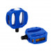 Педаль детская MIXIEER KIDS MX-P631 пласт., ось 4S, 87х87мм, Резьба 9/16 дюйма синий