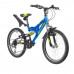 Велосипед 20 Novatrack SS6V Shark BL20 синий 6 скоростей