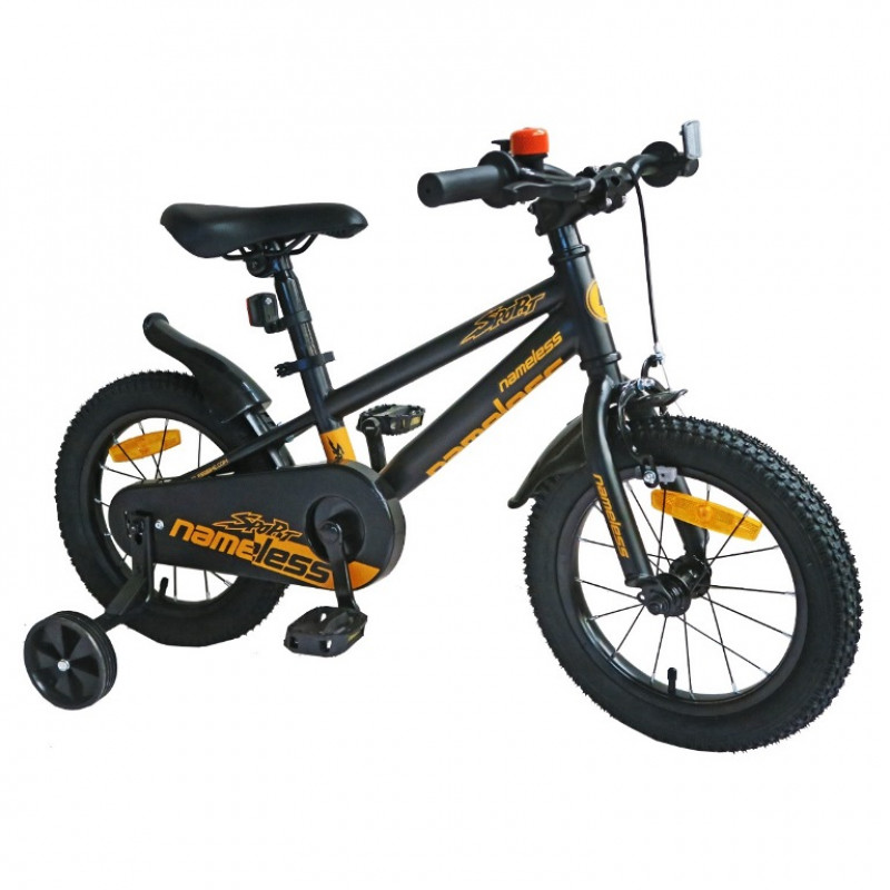 Велосипед 20 Nameless Sport, чёрный/оранжевый 2023