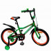 Велосипед 14  AVENGER SUPER STAR, зелёный/черный