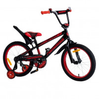 Велосипед 20 Nameless Sport, черный/красный