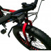 Велосипед 26  Rook FS260D, чёрный/красный FS260D--BK/RD