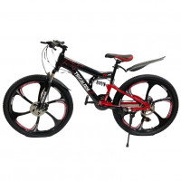 Велосипед на Литых дисках Trioblade  красный 26 дюйм, 3051