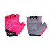 Перчатки X61898-С  дтские летние с защ. на липуч. кожа+лайкра S розовые
