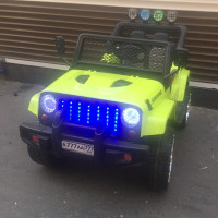 Электромобиль детский Jeep 43358 (4х4)  зеленый