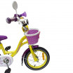 Велосипед 16 OSCAR KITTY желтый/фиолетовый
