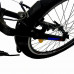Велосипед 24 Avenger C241  чёр/крас. 13