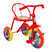Детский 3-х колёсный велосипед LH702 красный