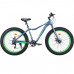 Велосипед 26 Fat bike Avenger C262D ,серый/зелёный ,17,5