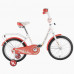 Велосипед 12 TТ 12131 бело-красный (оранжевый)