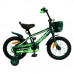 Велосипед 12 Bibitu Turbo,зелёный