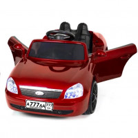 Детский электромобиль Lada 50195 вишнёвый глянец