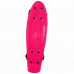 Скейтборд  636144  41см , пластик ,с пластмассовым креплением в ассортименте, PVC