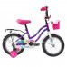 Велосипед 14 Novatrack Tetris.VL20  фиолетовый  АКЦИЯ!!!
