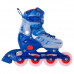 Роликовые коньки Kidzroll Dark blue р.32-35 (M) 1/6