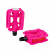 Педаль детская MIXIEER KIDS MX-P686, пласт. , 90х54мм. Резьба 9/16 дюйма PINK