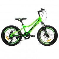Велосипед 20 Roush 20MD220-3 цвет: зелёный глянец АКЦИЯ!!!