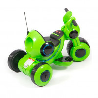 Электромотоцикл детский Y-MAXI 45566 (Р) зеленый, глянцевый