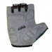 Перчатки STG  Х87910-М летние с защитной прокладкой,застежка на липучке,размер М,черн/салат/синие