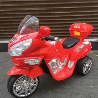 Электромотоцикл детский 34068 красный  121*49*72