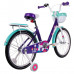 Велосипед 18  Tech Team Melody purple (сталь)