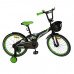 Велосипед 20 Nameless Cross, чёрный/зелёный