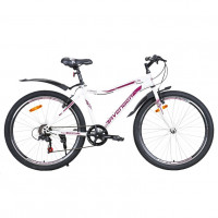 Велосипед 26 Avenger C260W белый/фиолет  17,5