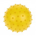 Мяч   пластизоль, ёжик 18см,  жёлтый СА-27