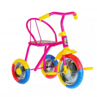 Детский 3-х колёсный велосипед LH702 малиновый