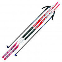 Лыжный комплект NNN креп STC 160см (4)+пал+кр