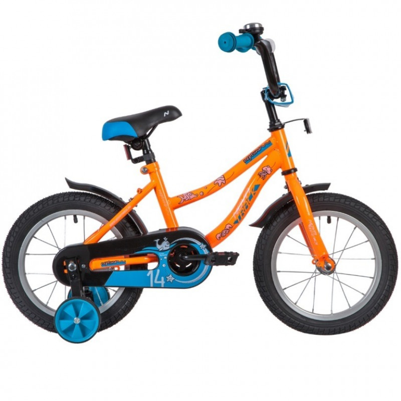 Велосипед 14 Novatrack NEPTUNE OR20  оранжевый