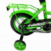 Велосипед 14 OSCAR TURBO Black-GREEN (черный/зеленый)  АКЦИЯ!!! 2021