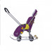 Санки коляска комбинированная Ника детям 7-6 заяц фиолетовый