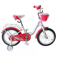 Велосипед 18 TechTeam Firebird цвет: бело-красный