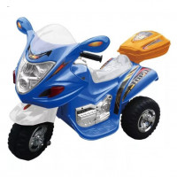 Электромотоцикл детский HL-238BE син. 6V*4.5Ah