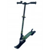 Самокат-снегокат 2в1 TT COMFORT 145-lux 2022г. black/green